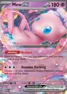 Mew ex 151/165 Set 151 ITA