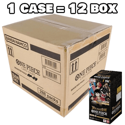 One Piece the new four emperors OP09 Booster Box JAP - CASE 12 BOX