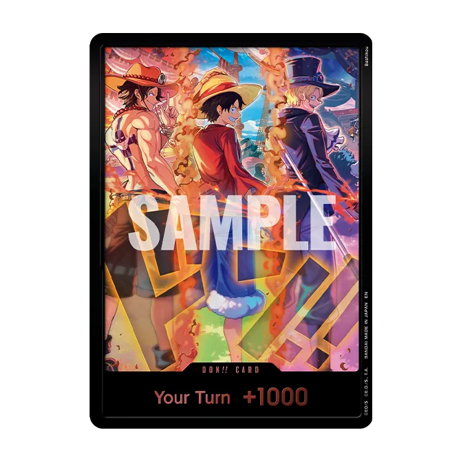 One Piece Card Game 3rd Anniversary Set Luffy Ace Sabo – ENG