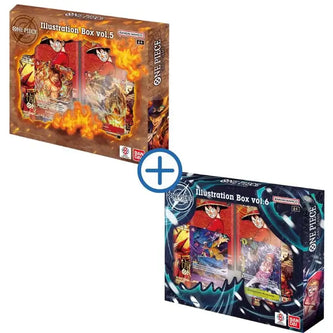 One Piece Illustration Box IB05 + IB06 Scatola di Illustrazioni ENG