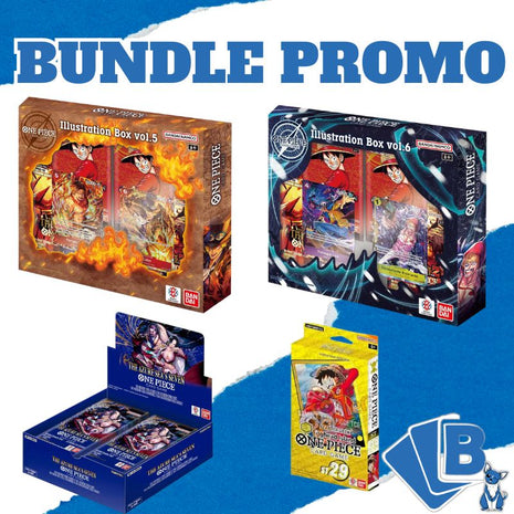 One Piece OP14 EB04 Bundle Box + Starter + Illustration Box