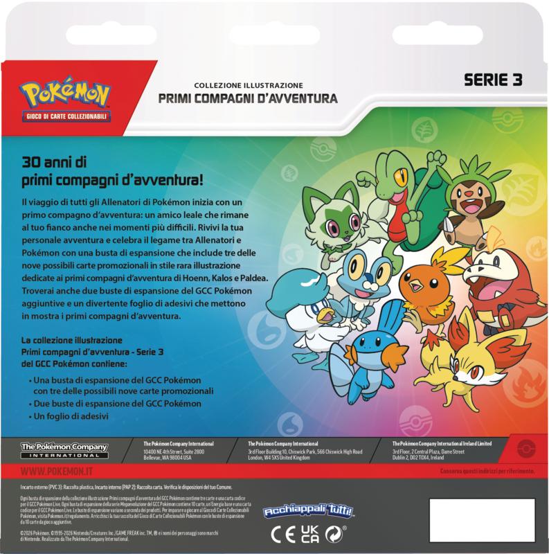Bundle Pokémon Zygarde EX x2 + Primi Compagni d'Avventura Serie 3 - Collezione Illustrazione (ITA)