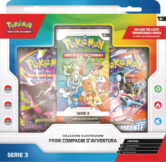 Bundle Pokémon Zygarde EX x2 + Primi Compagni d'Avventura Serie 3 - Collezione Illustrazione (ITA)