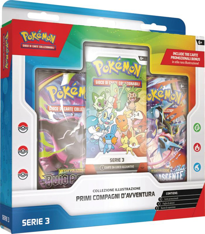 Bundle Pokémon Zygarde EX x2 + Primi Compagni d'Avventura Serie 3 - Collezione Illustrazione (ITA)