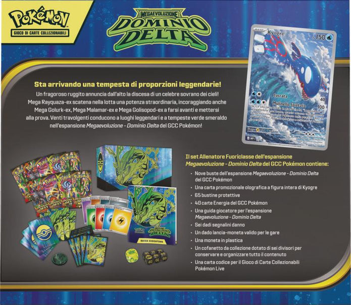 Pokémon GCC Megaevoluzione Dominio Delta Blister 3 Buste + Promo ITA