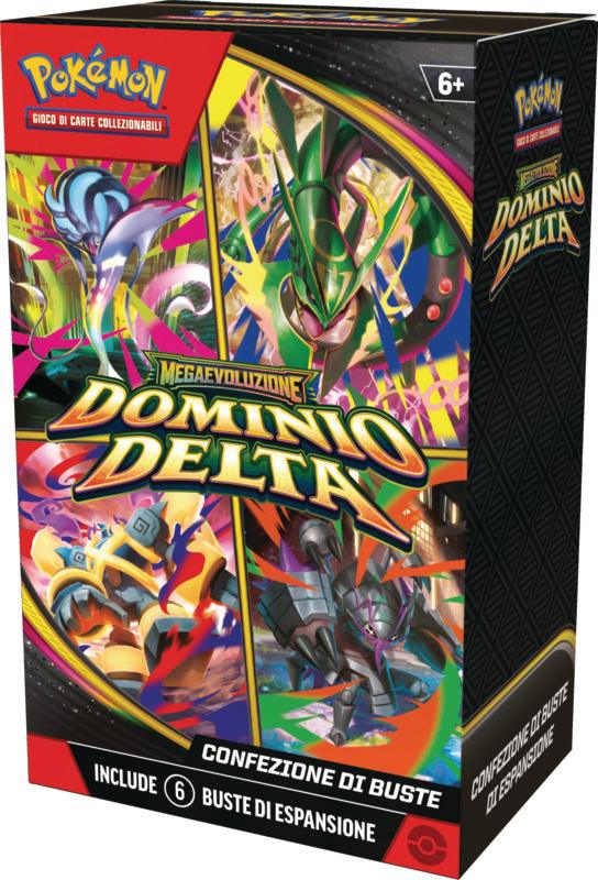 Pokémon GCC Dominio Delta Case Sealed 25x Bundle 6 Buste ITA