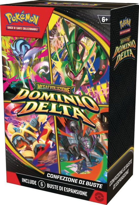 Pokémon GCC Dominio Delta Case Sealed 25x Bundle 6 Buste ITA