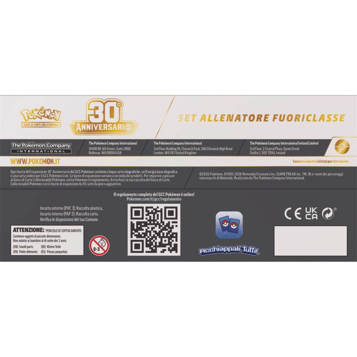 Pokémon 30° Anniversario – Set Allenatore Fuoriclasse ITA