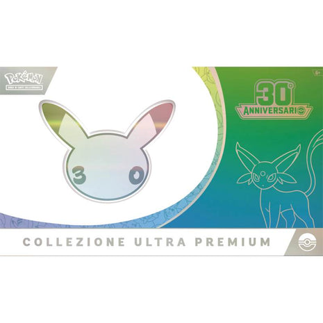 Pokémon 30° Anniversario – Bundle Collezioni Ultra Premium Umbreon-ex & Espeon-ex (IT)