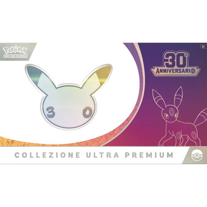 Pokémon 30° Anniversario – Bundle Collezioni Ultra Premium Umbreon-ex & Espeon-ex (IT)