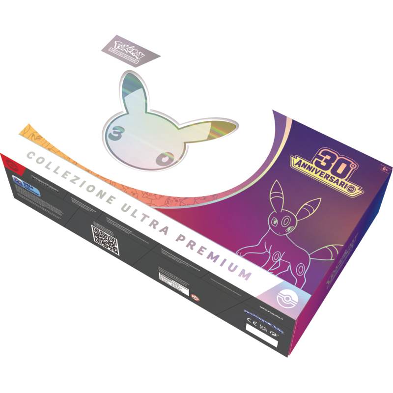 Pokémon 30° Anniversario – Bundle Collezioni Ultra Premium Umbreon-ex & Espeon-ex (IT)