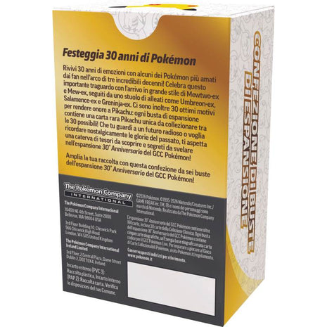 Pokémon 30° Anniversario – Bundle 6 Buste (IT)