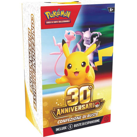 Pokémon 30° Anniversario – Bundle 6 Buste (IT)
