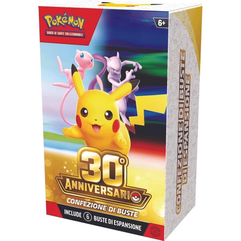 Pokémon 30° Anniversario – Bundle 6 Buste (IT)