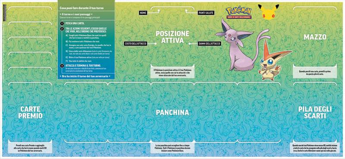 Pokémon 30° Anniversario – Bundle Mazzi Lotte Umbreon-ex & Espeon-ex (IT)