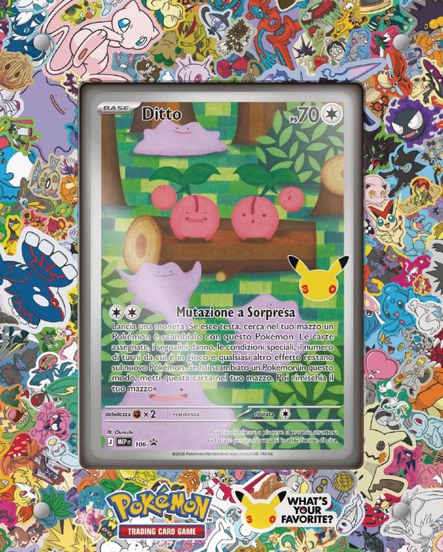 Pokémon 30° Anniversario – Collezione Premium Ditto (IT)