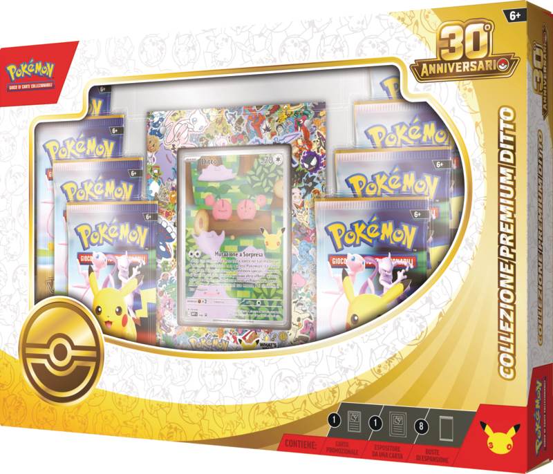 Pokémon 30° Anniversario – Collezione Premium Ditto (IT)