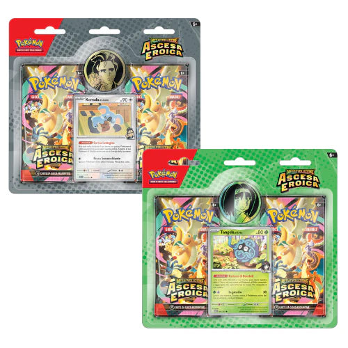 Pokemon M2.5 Ascesa Eroica Collezione Ubaldo + Erika ITA