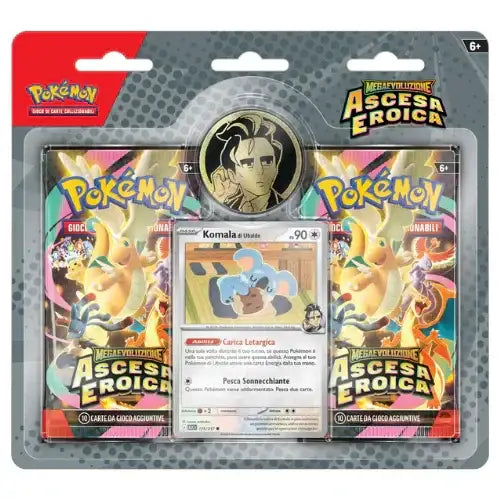 Pokemon M2.5 Ascesa Eroica Collezione Ubaldo + Erika ITA