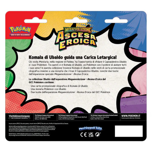 Pokemon M2.5 Ascesa Eroica Collezione Ubaldo + Erika ITA