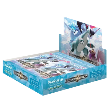 Palworld Card Game Sealed Case 12x Booster Box BP02 Legends Awaken ENG