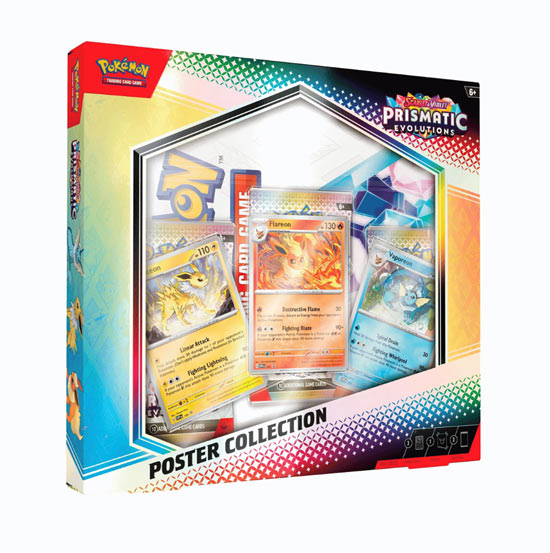 Pokemon Evoluzioni Prismatiche Collezione con Poster ITA