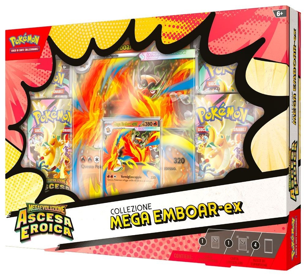 Pokémon Baruz Bundle Promo Trio Ascesa eroica e Bundle 6 Buste ITA The Pokèmon Company