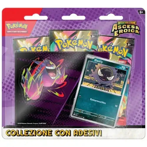 Pokemon M2.5 Box Sigillato 12x Collezione con Adesivi Ascesa Eroica