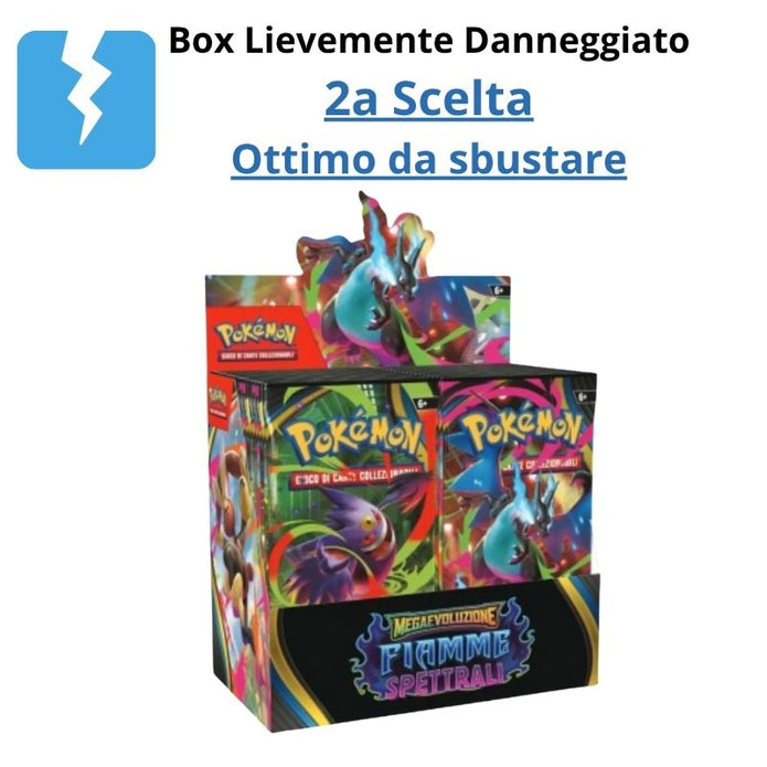 Pokemon Megaevoluzione Fiamme Spettrali Display Box 36 Buste ITA - 2a Scelta