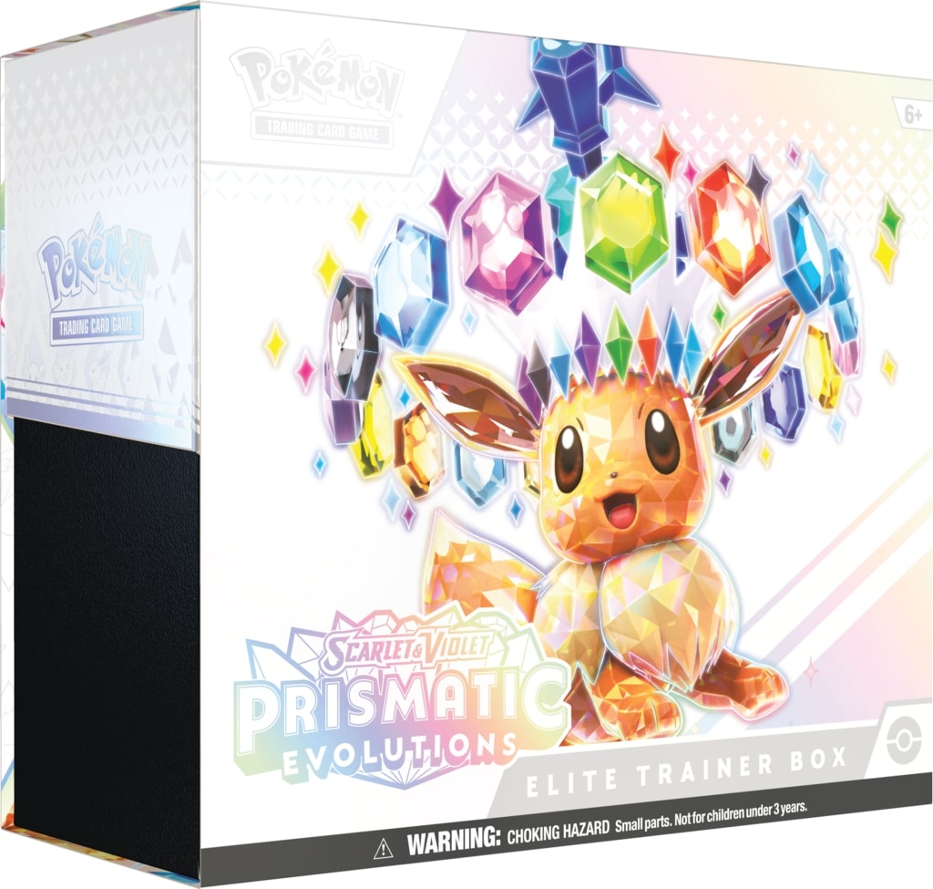 Pokemon Prismatic Evolutions Elite trainer box ENG - Case 10 ETB