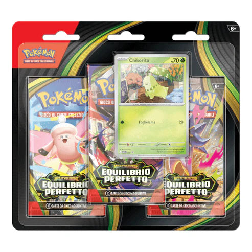 Pokémon Equilibrio Perfetto Blister 3 Buste ITA The Pokèmon Company
