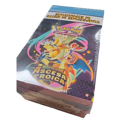 Pokémon Box Sigillato Ascesa Eroica 10x Bundle da 6 Buste 10 Carte ITA
