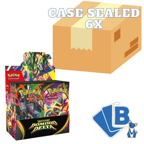 Pokémon GCC Megaevoluzione Dominio Delta Sealed Case 6x Booster Box Display ITA