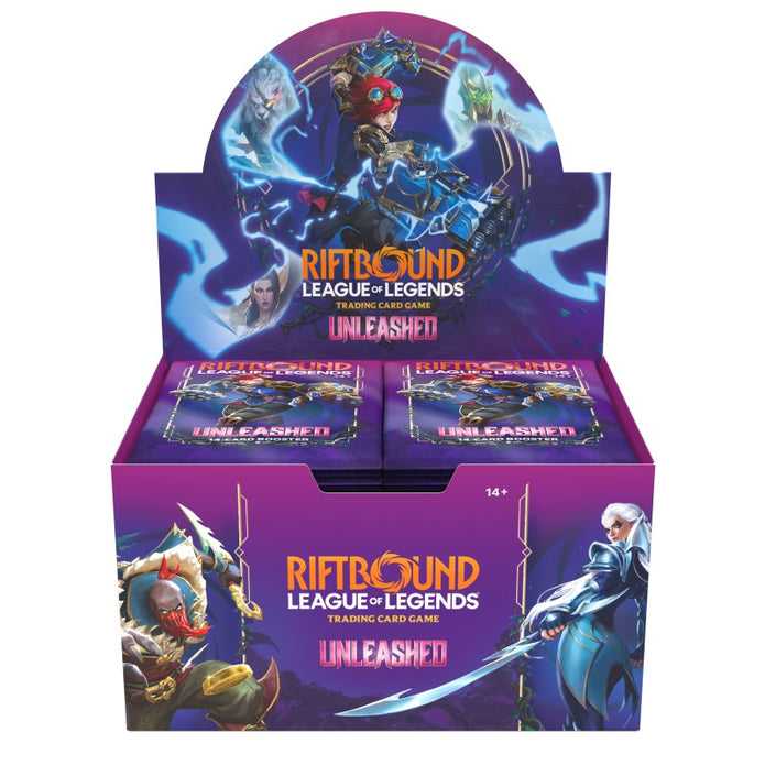 Riftbound League of Legends TCG Set 3 Unleashed Booster Display 24 Boosters ENG