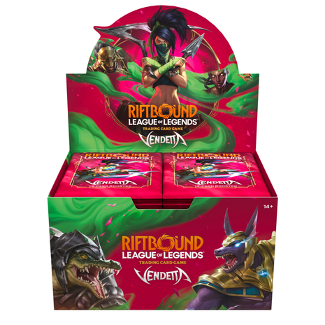 RiftboundLeague of Legends TCG - Vendetta Booster Display Box (24 Boosters) - EN UVS Games