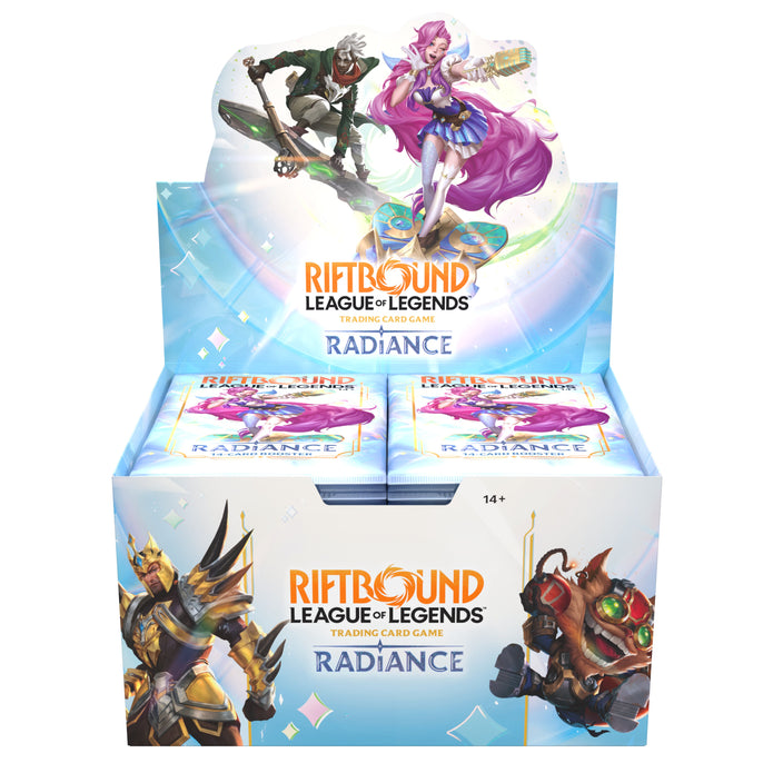 Riftbound League of Legends TCG Radiance Booster Box 24 Buste – ENG