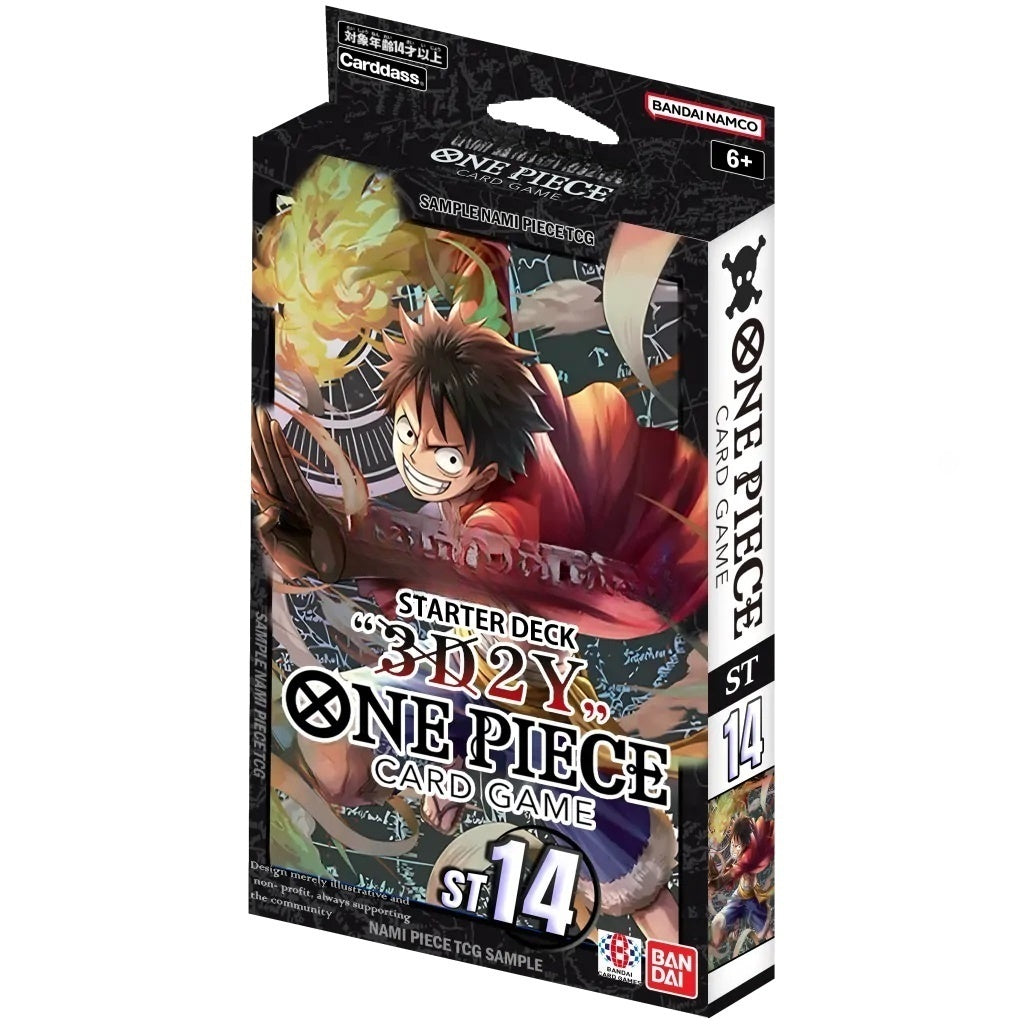 One Piece Card Game Starter Deck 3D2Y ST14 Bandai ENG