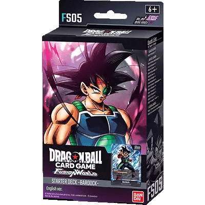 Dragon Ball Super Card Game Fusion World Starter Deck FS05 Bardock Eng