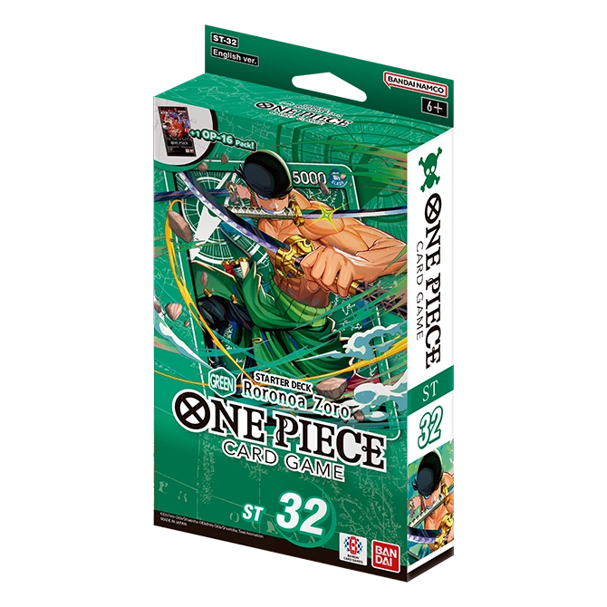 One Piece Card Game Starter Deck ST31 + ST32 + ST33 + ST34 + ST35 + ST36 Bundle ENG