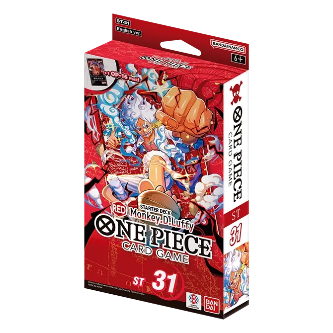 One Piece Card Game Starter Deck ST31 + ST32 + ST33 + ST34 + ST35 + ST36 Bundle ENG