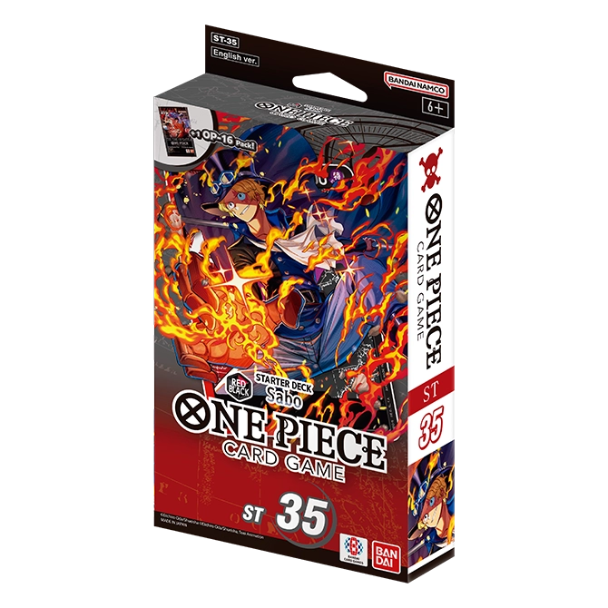 One Piece Card Game Starter Deck ST31 + ST32 + ST33 + ST34 + ST35 + ST36 Bundle ENG