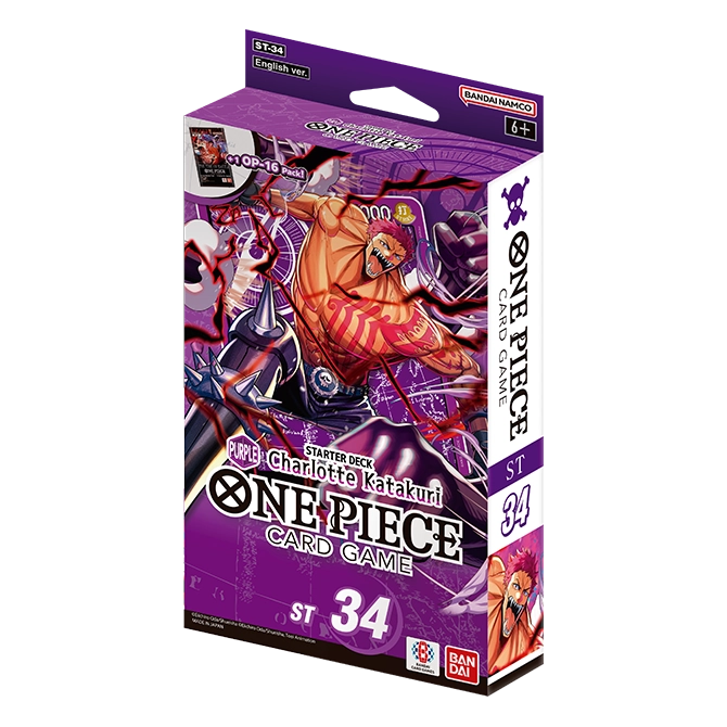 One Piece Card Game Starter Deck ST31 + ST32 + ST33 + ST34 + ST35 + ST36 Bundle ENG
