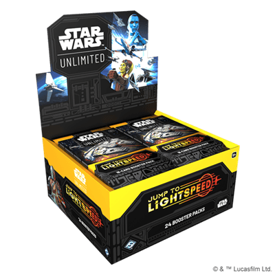 Star Wars Unlimited Jump to Lightspeed Booster Box ENG