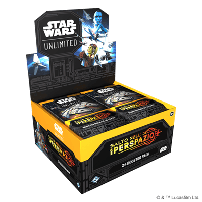 Star Wars Unlimited Salto nell'Iperspazio Box di Buste ITA