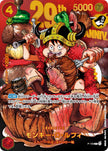 One Piece Card Game Monkey D. Luffy P-159 Bundle Regular + Deluxe 29th Anniversary Promo JAP