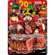 One Piece Card Game Monkey D. Luffy P-159 Bundle Regular + Deluxe 29th Anniversary Promo JAP