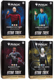 Magic The Gathering Star Trek Commander Decks Display 4 Mazzi Completi – ENG