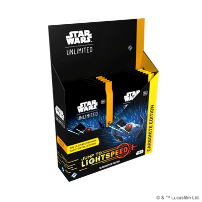 Star Wars Unlimited Jump to Lightspeed Carbonite Booster Box ENG