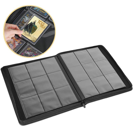 Album per Toploader a 9 Tasche ( 252 toploader ) - Nero TcgLab Premium
