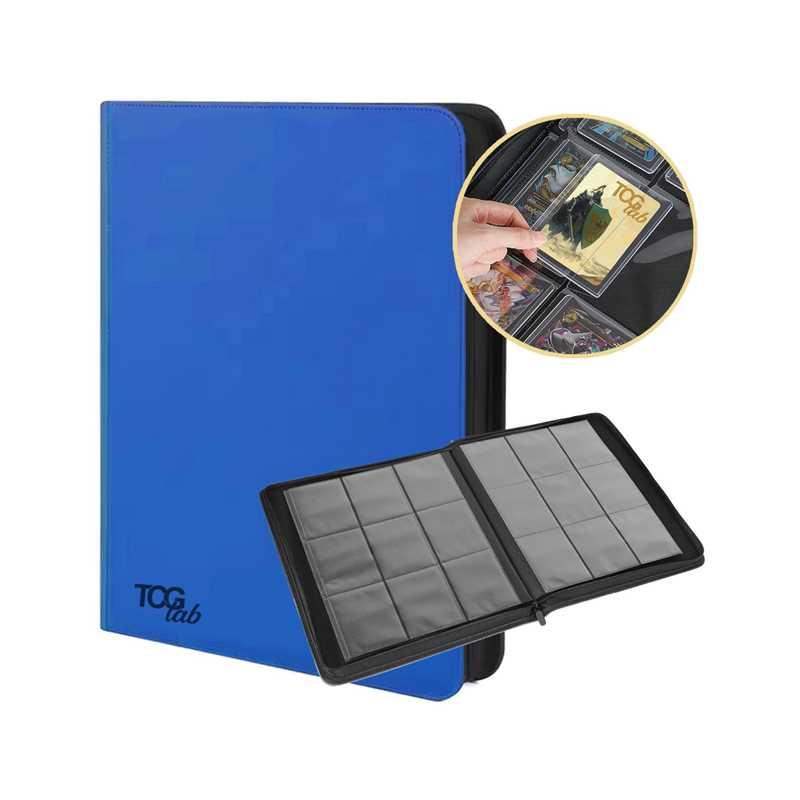 Album per Toploader a 9 Tasche ( 252 toploader ) - Blu TcgLab Premium